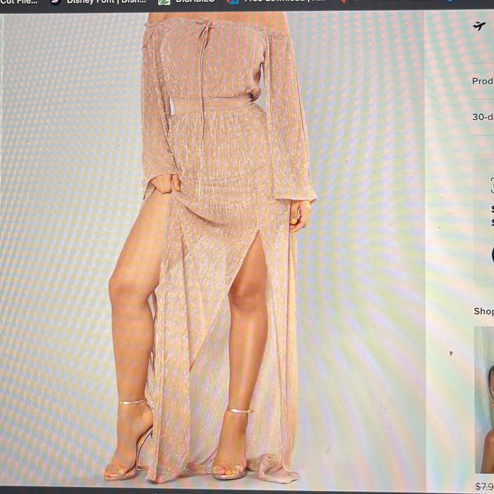 Fashion nova kiss me slowly off the shoulder dress.